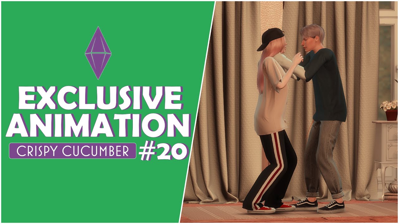 THE SIMS 4 EXCLUSIVE ANIMATION #20 l CRISPY CUCUMBER