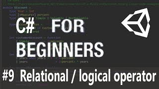 09 Relational operator and logical operator in C# (Hindi) |C # Hindi Tutorials by Logical Programmer