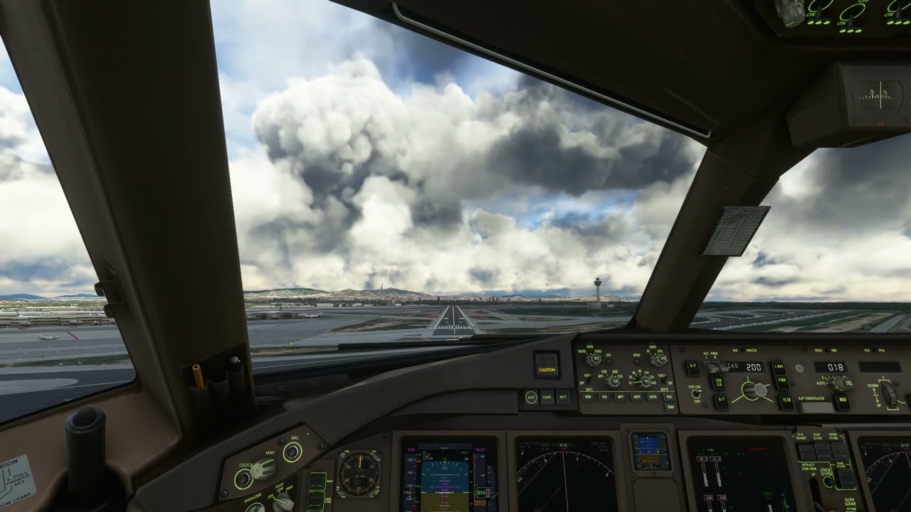 Butter-Ish Landing in the CS Boeing 777-300ER at Barcelona Airport - MSFS 2020