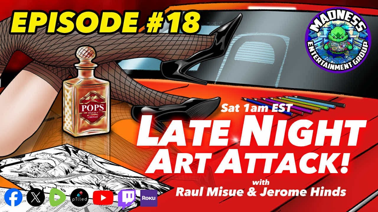 Late Night Art Attack E18