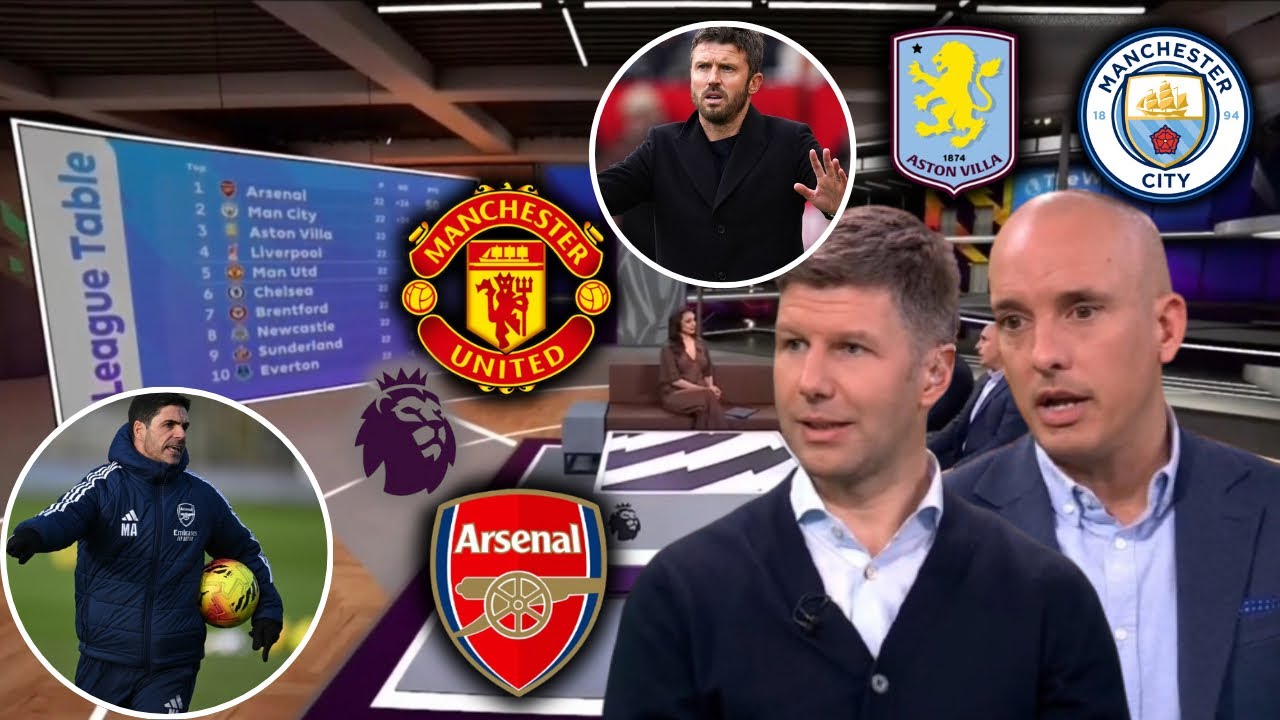 “TITLE RACE REVIEW🔥Gunners 7 Points Clear! | Arsenal vs Man United | Young & Jamie Redknapp React”