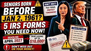 Born Before 1961? 5 IRS Forms Every Senior Should File Before April 2027 — Or Lose Up To $10,000