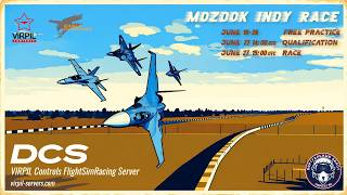 DCS World #flightsimracing Mozdok Indy Can I do 46s in F-16 pt3
