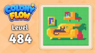 Colony Flow level 484 walkthrough solution gameplay