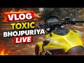 Live with Toxic bhojpuriya #bangalore #vlog