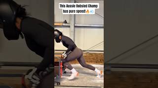This Aussie Bobsled Champ has pure speed!🔥💨