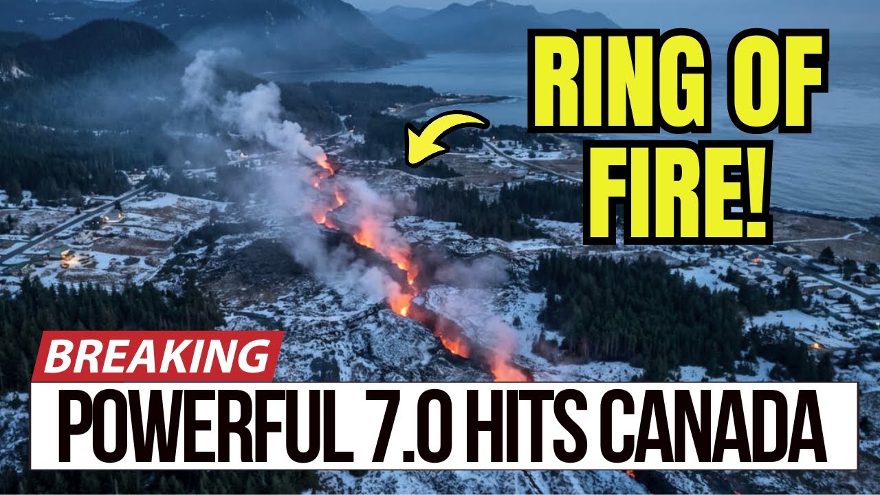МЕГАЗЕМЛЕТРЯСЕНИЕ СИЛОЙ 7,0 В КАНАДЕ И НА АЛЯСКЕ — ПРОБУЖДЕНИЕ ОГНЕННОГО КОЛЬЦА
