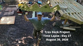 Trex Deck Project Time Lapse Day 27