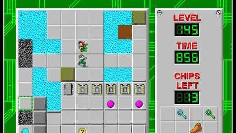 CCLP3 level 145 solution - 730 seconds