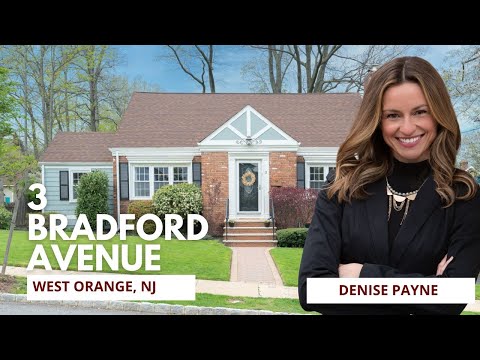 3 Bradford Avenue, West Orange, NJ home video tour