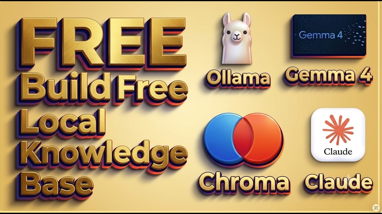 Build FREE. AI Chroma DB knowledge base in 7 minutes! #AI #RAG #Ollama #Gemma4 #ChromaDB #mcp