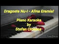 Dragoste Nu-i - Alina Eremia! (Piano Karaoke)