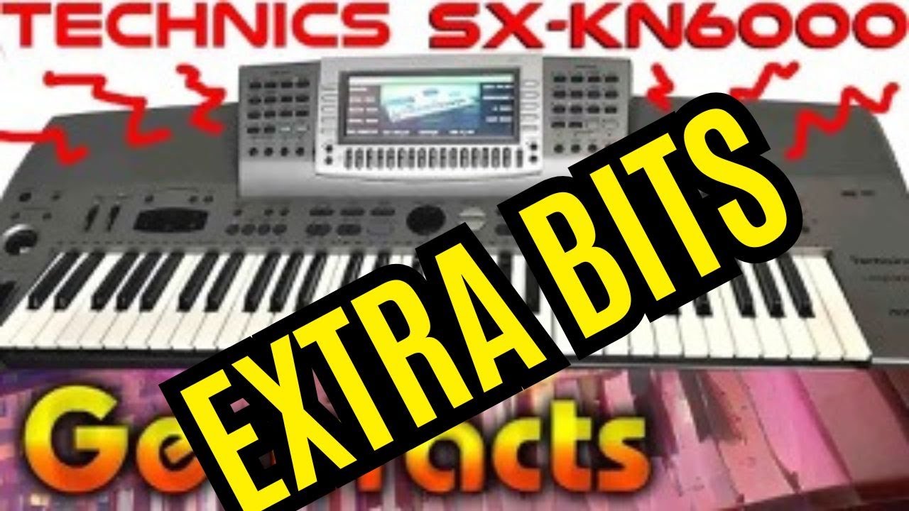 TECHNICS SX-KN6000 : EXTRA features including guitar effects - YouTube