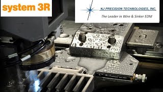 Mounting a System 3R Super Vice to a Macro Leveling adapter for Wire EDM use