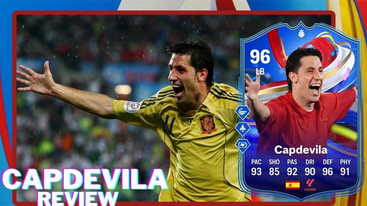 ¡¿ESTARÁ AL NIVEL DEL AÑO PASADO?! Joan Capdevila 96 GREATS OF THE GAME HERO Review EA FC 24
