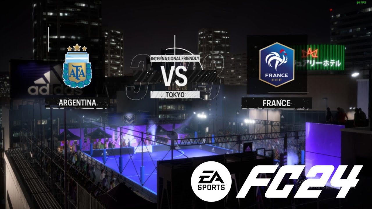 EA FC 24 VOLTA | Argentina VS France