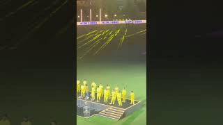 #roar26 event at Chepauk and marana vibes with fans and OG players 🦁💛🎉🏟️🆒🎆🤯