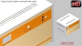 Hem Tool-Autodesk Inventor Tutorial (with caption and audio narration) screenshot 1