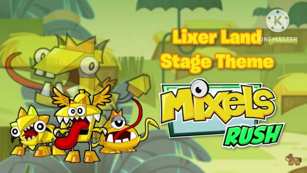 Mixels Rush Lixer land swapped theme