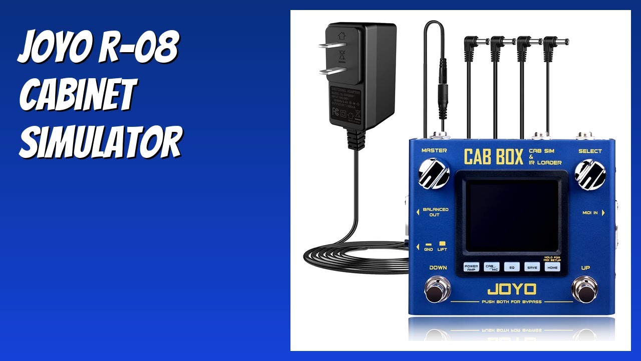 REVIEW (2025): JOYO R-08 Cabinet Simulator. Features