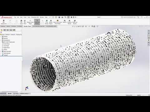 Solidwork : A apply Helix and Swept command