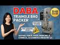 DABA Triangle Bag Packing Machine | PLC Intelligent Control