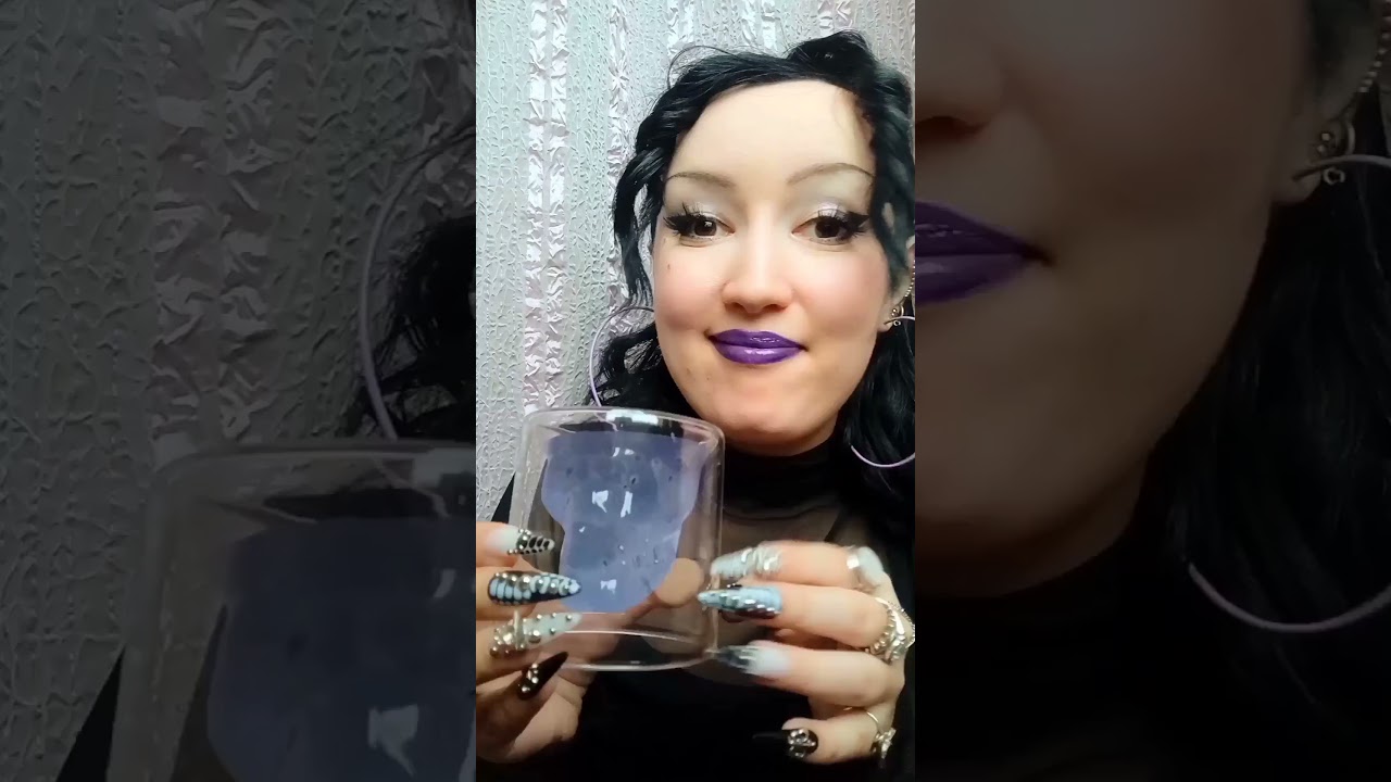 ASMR Basil Seed Drink💜