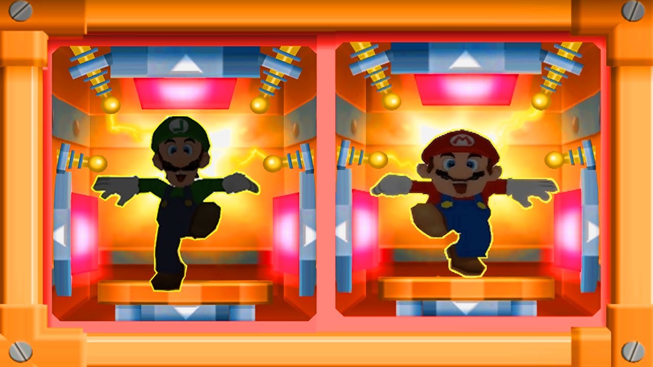 Mario Party 7 - Twins Of Battle - Mario and Luigi vs  Toad and Toadette