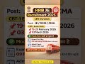 RRB JE CBT-1 Exam Date 2026 Out | JE DMS CMA | CEN 05/2025 | City Slip Admit Card Update