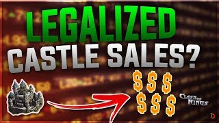 CLASH OF KINGS TO LEGALIZE CASTLE TRADING!!! THIS COULD BREAD NEW LIFE BACK TO THE GAME screenshot 3