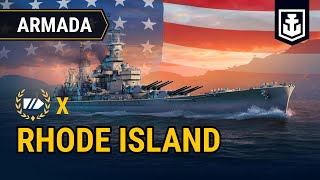 Armada: Rhode Island | A Captain's guide to playing the U.S. Tier X battleship