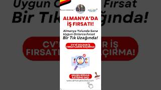Almanyada Ücretsiz İş İlanları Sizi Bekliyor