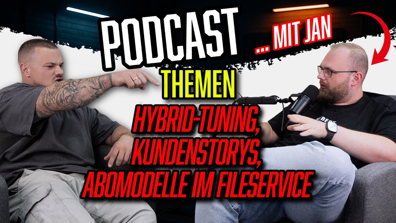 Hybrid-Tuning & Fileservice-Abo: Ist DAS die Zukunft?🧐 | Podcast mit Jan #09 | HIBERT PERFORMANCE