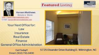 Office Space for Sale Oleander Wilmington NC