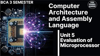 Unit 5 Evaluation of Microprocessor | Computer Architecture and Assembly Language