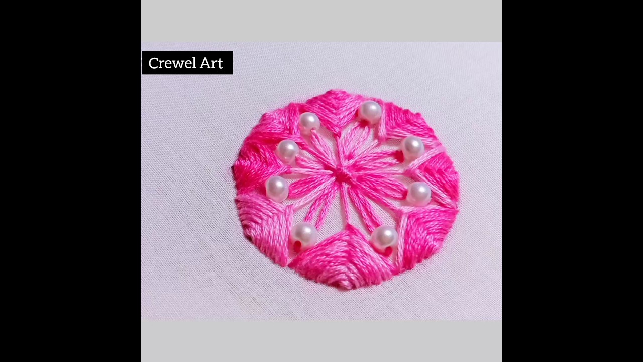 Hand Embroidery Designs - Amazing Trick - Sewing Hack -DIY
