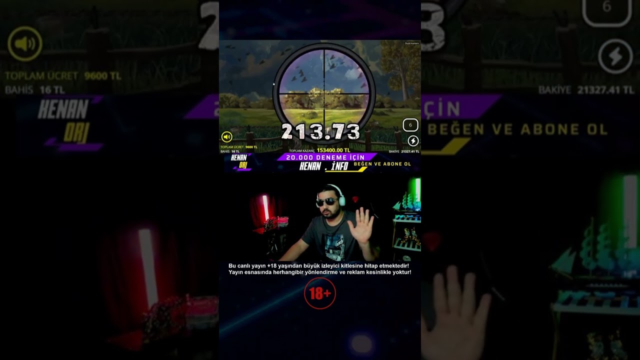 DUCK HUNTER OYUNU GENE MAXWİN VERDİ ! 