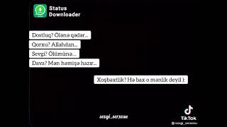 Dosluq-Ölənə Qədər