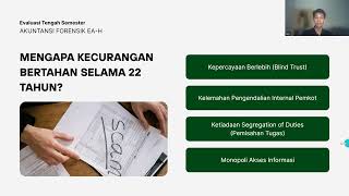 ETS Akuntansi Forensik - Analisis Kasus Fraud Kota Dixon | Fajri Manggala Adiaksa (142230012)