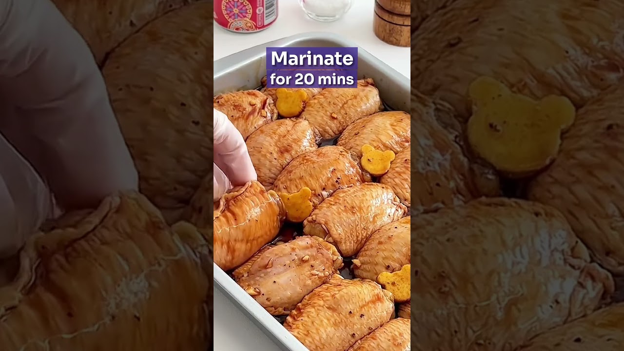 Easy Recipe For Baked Boneless Chicken Wings with Shrimp Paste | Learn To Make It Here!