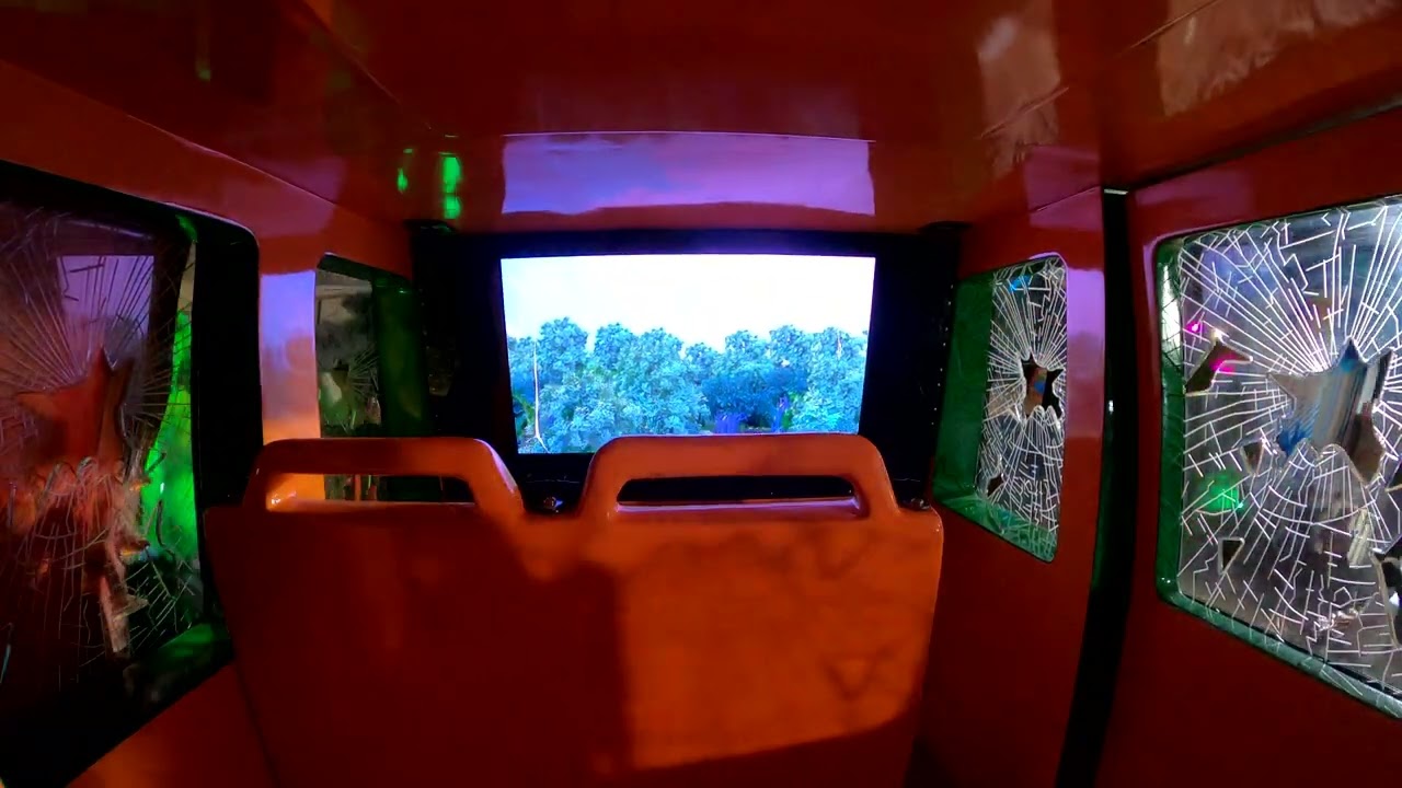 เครื่องเล่น Jurassic Adventure - POV | สวนสนุก YoYo Land - Seacon Square 2022