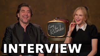 BEING THE RICARDOS Interview | Nicole Kidman & Javier Bardem Talk Lucille Ball and Desi Arnaz Biopic