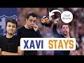 Xavi stays at barcelona  good or bad