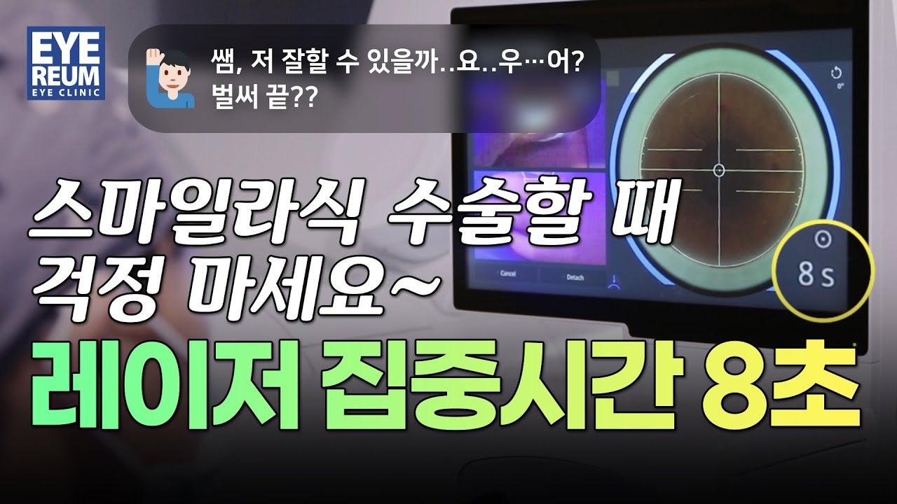 [愛麗眼科診所] 微笑激光手術時間，所有擔憂都消除了！手術室對談