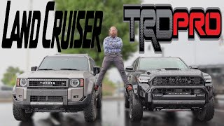 Are Either Of These Worth $70,000? (2025 Toyota 4Runner TRD PRO vs Toyota Land Cruiser)