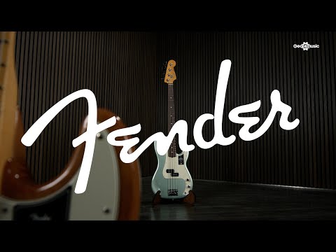 Бас-гітара FENDER AMERICAN PRO II PRECISION BASS RW MYST SFG, видео 1