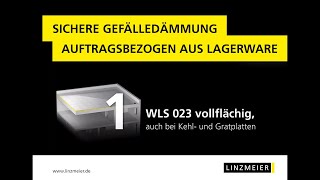 Gefälledämmung Auftragsbezogen Geplant, Aus Lagerware Stückgenau Kommissioniert, Durchgängig Wls 023