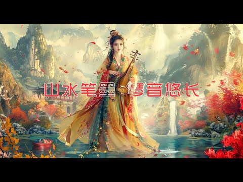 中国古典音乐】山水笔墨，琴音悠长- YouTube