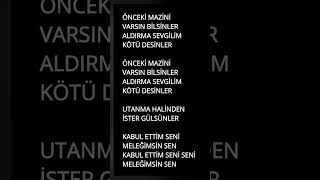 Meleği̇msi̇n Sen - Karaoke