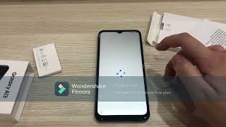ASMR Unboxing the Samsung galaxy A13 screenshot 1